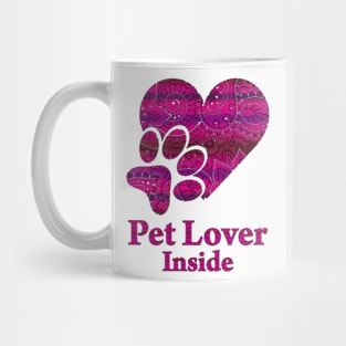 Pet Lover Inside Mug